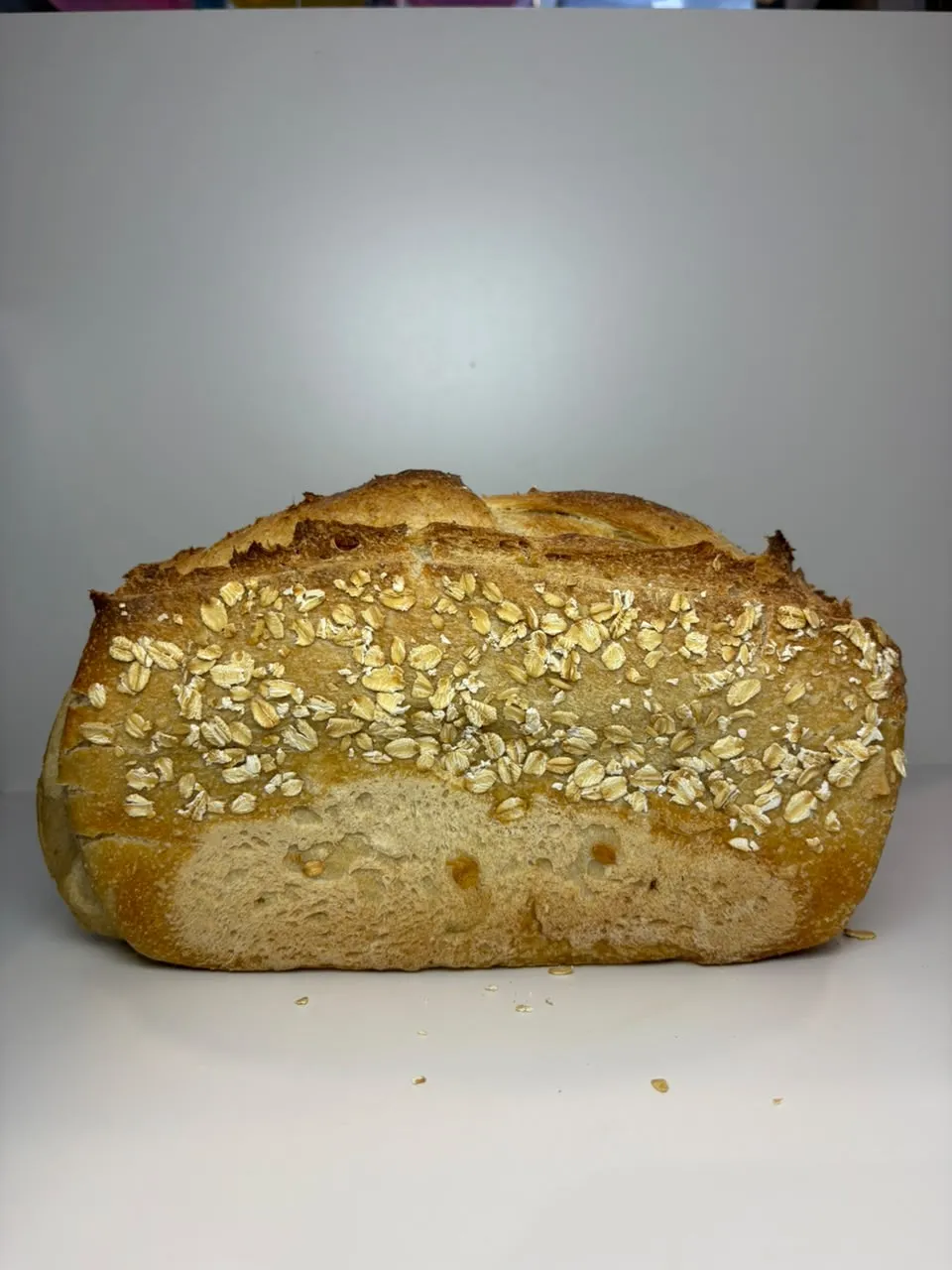 Pan de molde de avena de Artesanypan