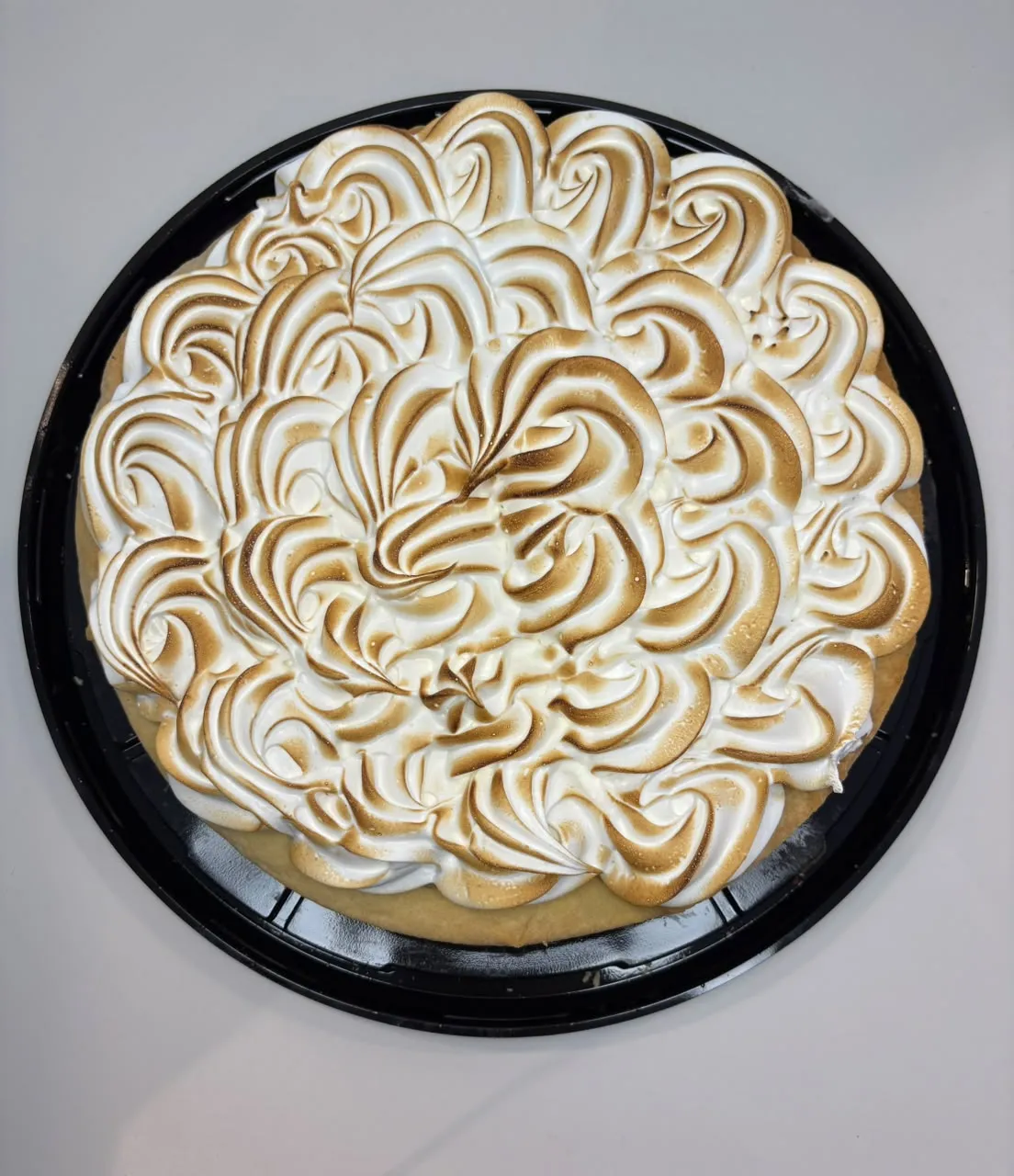 Pie de limón grande