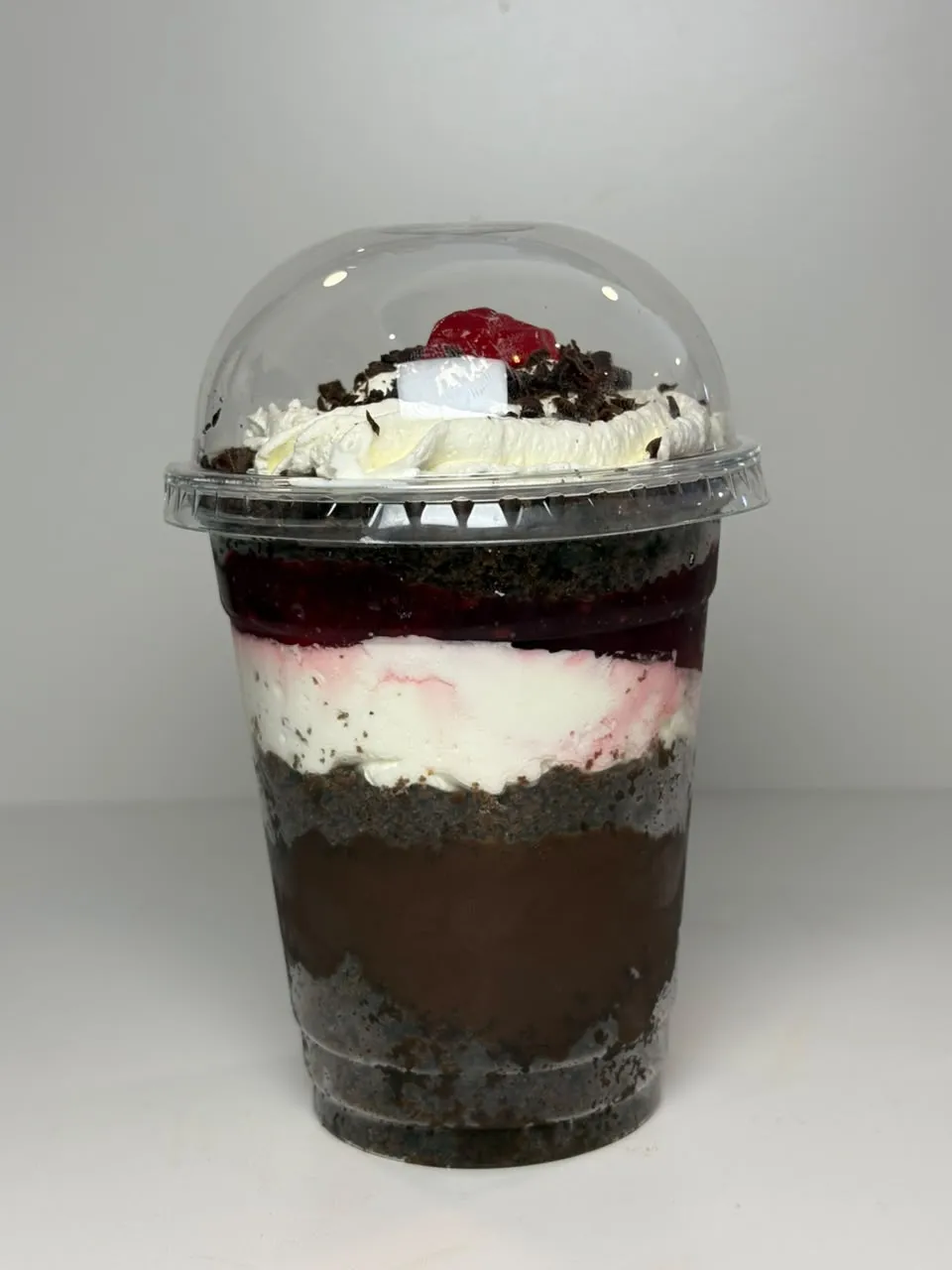 Torta en vaso selva negra de Artesanypan