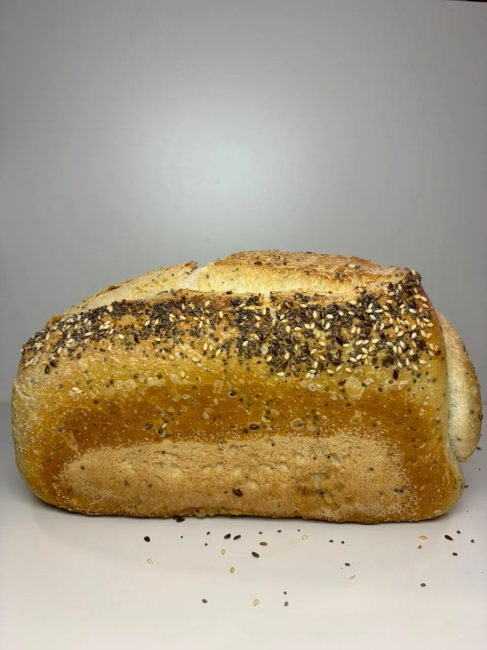 Pan de molde multisemillas blanco