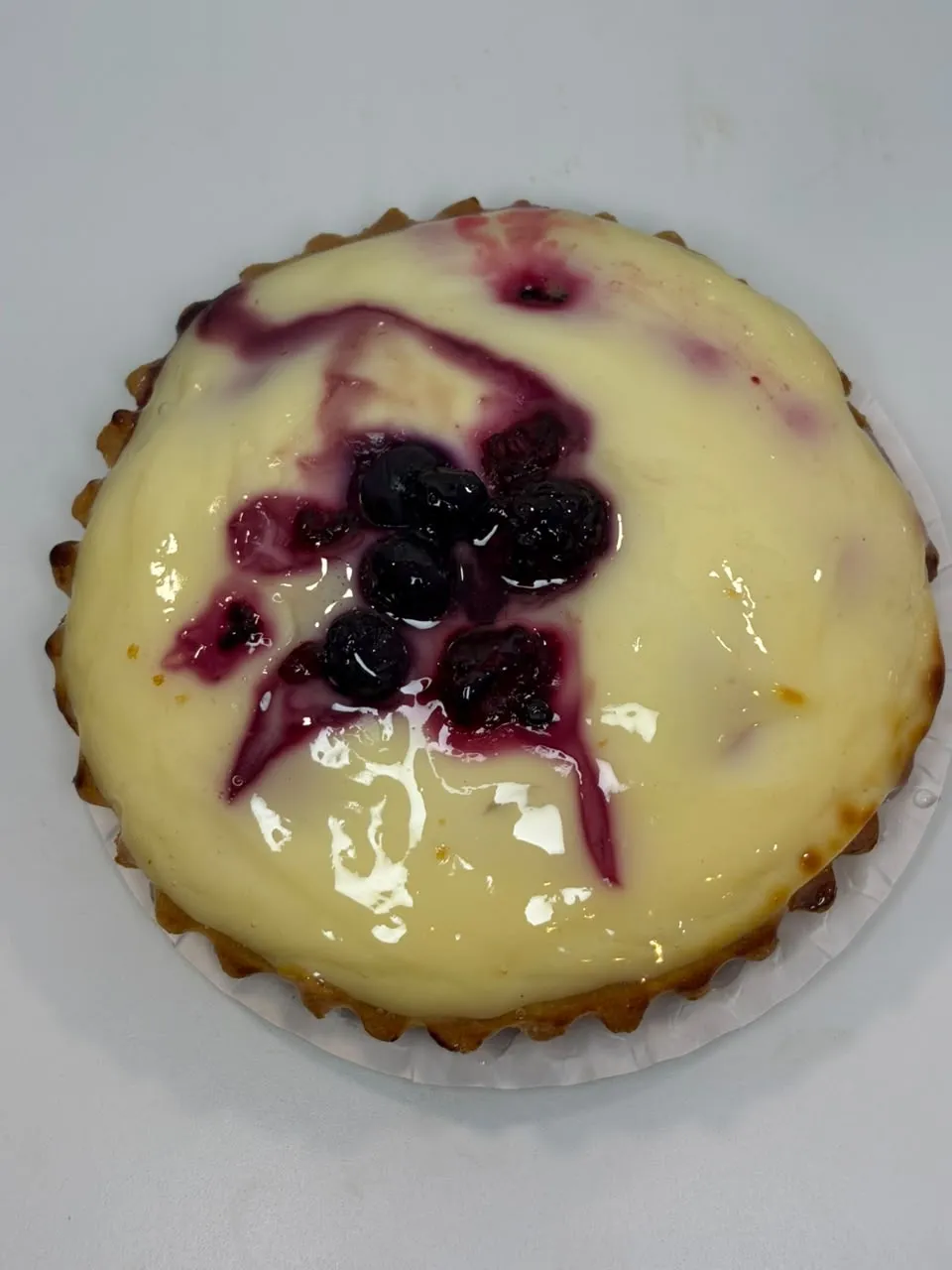 Tartaleta de yogurt y frutos rojos chica